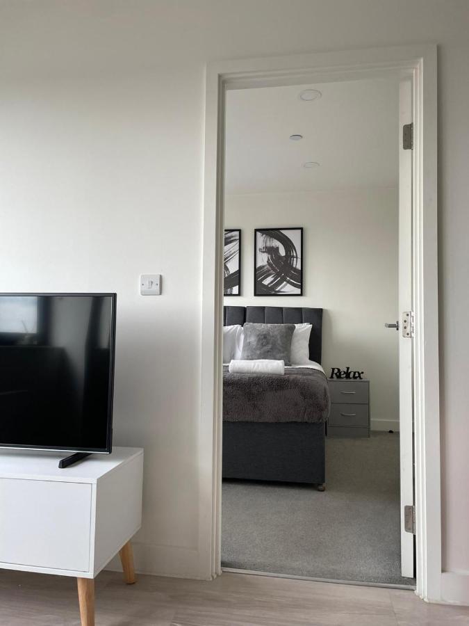 Premier Suite- Bedford City Centre With Free Gym & Parking Esterno foto