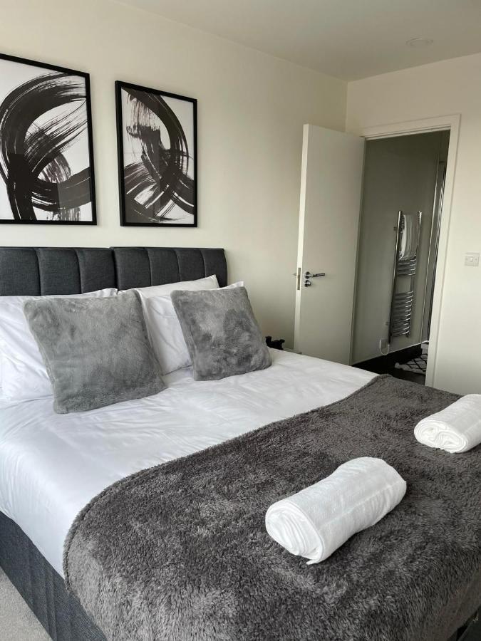 Premier Suite- Bedford City Centre With Free Gym & Parking Esterno foto